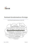 Screenshot Deckblatt der Nationale Geoinformations-Strategie (NGIS)