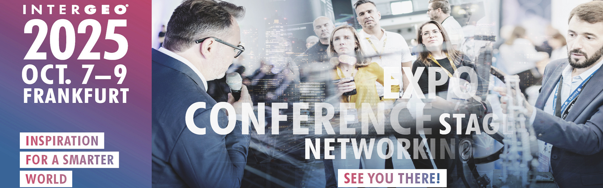 Personengruppe auf einer Messe