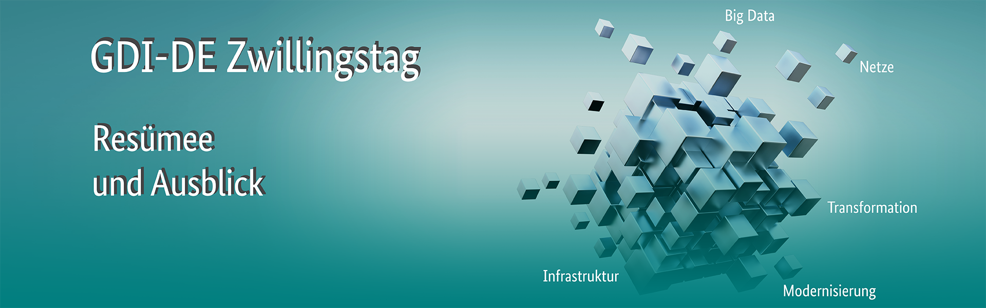 Zwillingstag GDI-DE 2025 Würfel der gesprengt wird