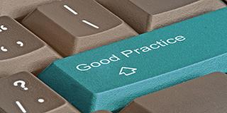 Tastatur mit Good Practice Taste