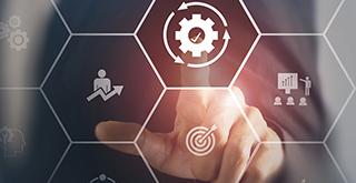 Pesron wählt Symbol aus Polygonnetz