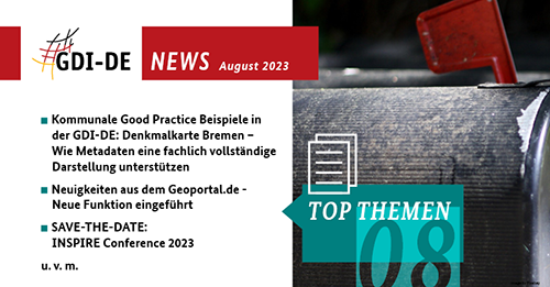 Liste mit Newsthemen und Posbox